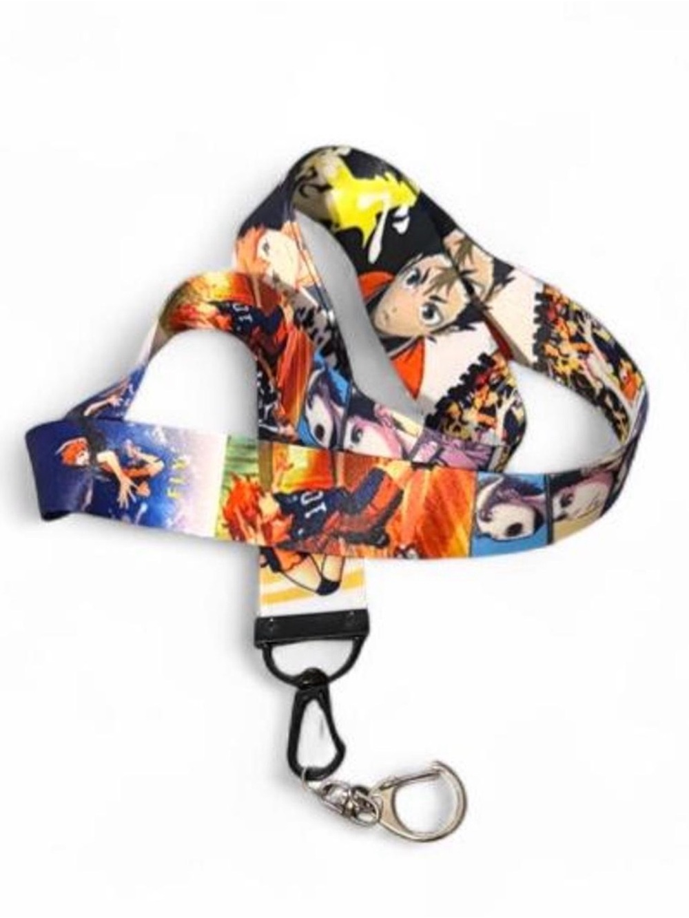Anime Print Kids Lanyard - Multicolor